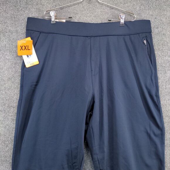 32 Degrees Heat Men's Jogger Pants Blue XXL Drawstring Waist Activewear W/Tags - Picture 3 of 14